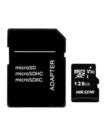 HIKVISION Tarjeta microSD con adaptador Hikvision - Capacidad 128 GB -