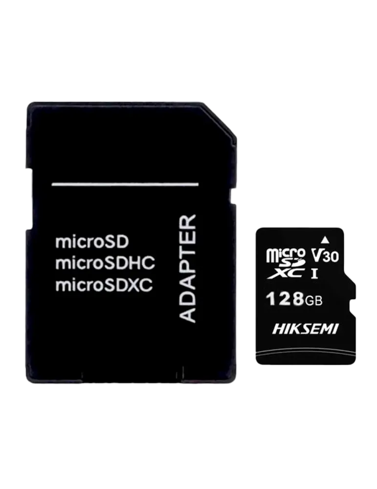 HIKVISION Tarjeta microSD con adaptador Hikvision - Capacidad 128 GB -