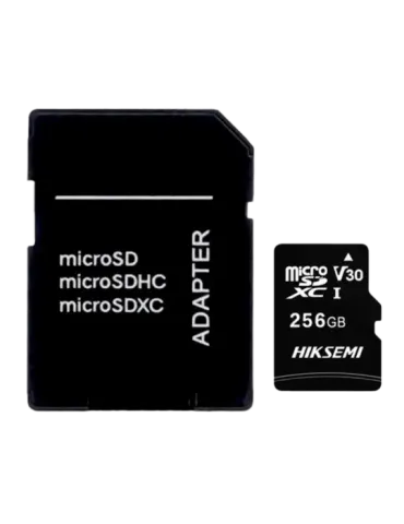HIKVISION Tarjeta microSD con adaptador Hikvision - Capacidad 256 GB -