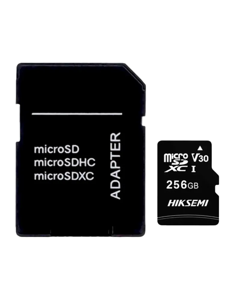 HIKVISION Tarjeta microSD con adaptador Hikvision - Capacidad 256 GB -