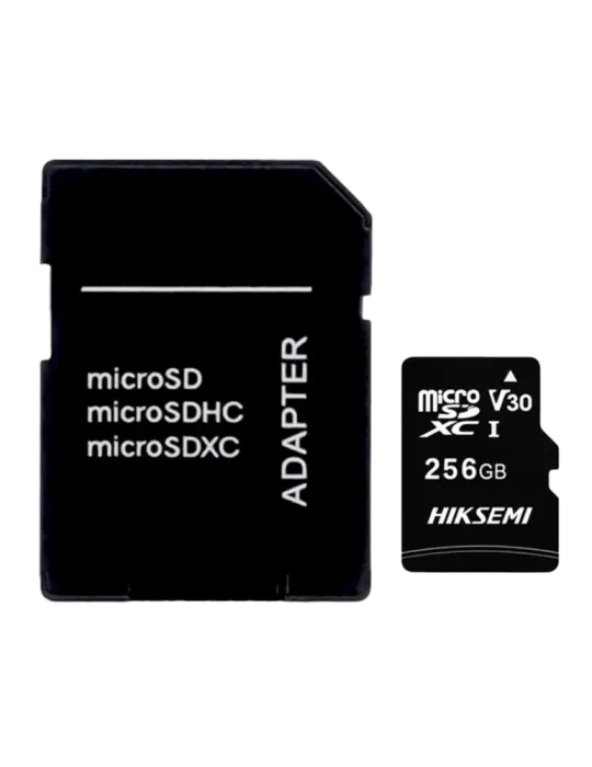 HIKVISION Tarjeta microSD con adaptador Hikvision - Capacidad 256 GB -