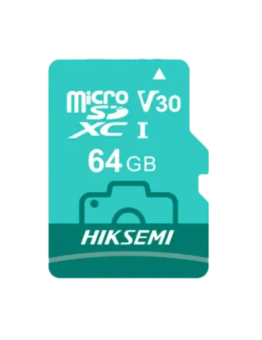 HIKVISION Tarjeta microSD Hikvision - Capacidad 64 GB - Clase 10 | Vel
