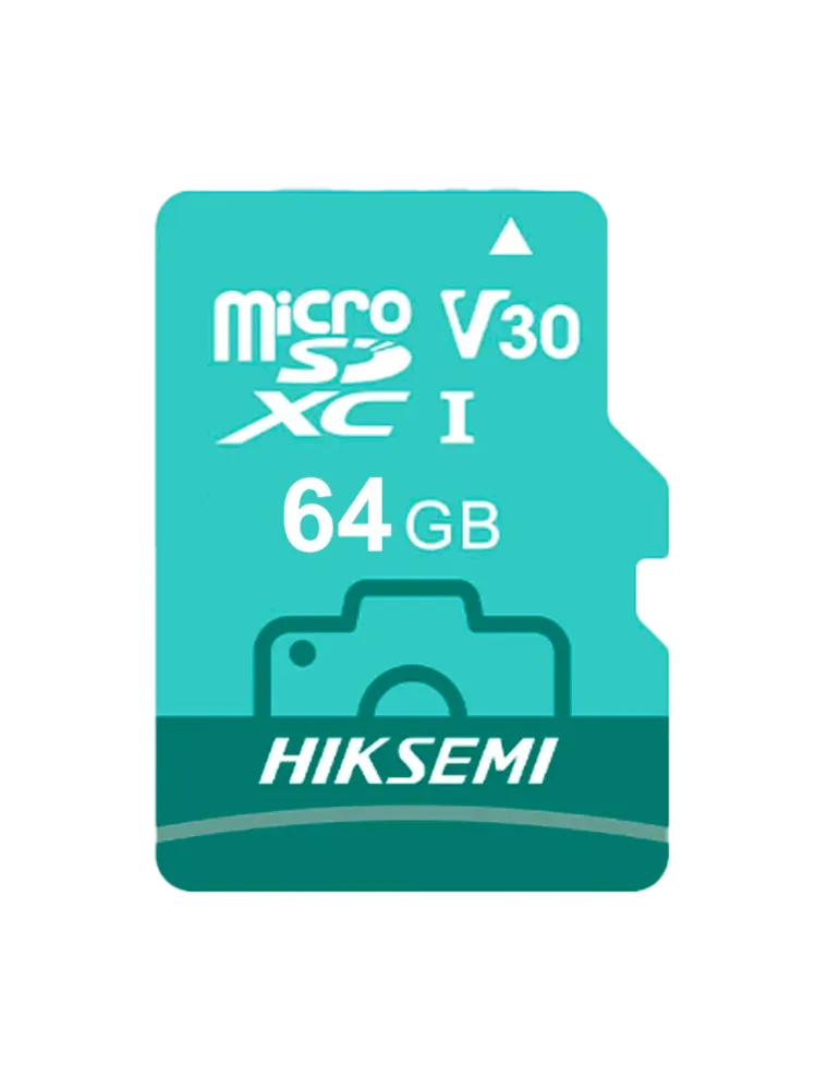 HIKVISION Tarjeta microSD Hikvision - Capacidad 64 GB - Clase 10 | Vel