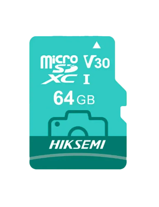 HIKVISION Tarjeta microSD Hikvision - Capacidad 64 GB - Clase 10 | Vel