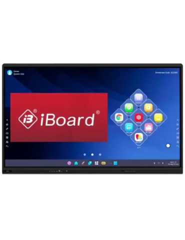 IBOARD Monitor interactivo 75″ - Resolución 4K - Android 14 - 8 GB RAM