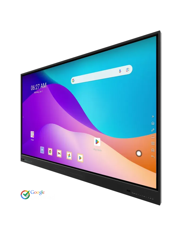IBOARD Monitor interactivo 75″ - Resolución 4K - Android 13 - Certific