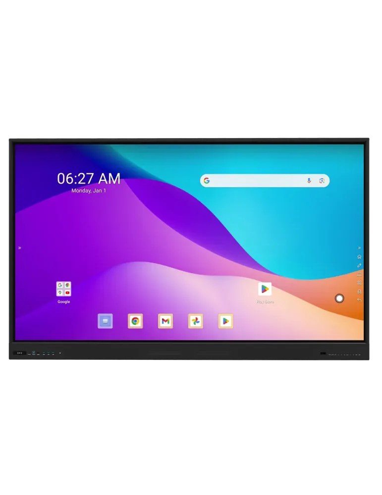 IBOARD Monitor interactivo 75″ - Resolución 4K - Android 13 - Certific
