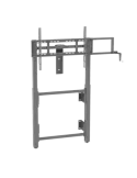 IBOARD Soporte a suelo y pared con manivela - Peso soportado 80 Kg - V