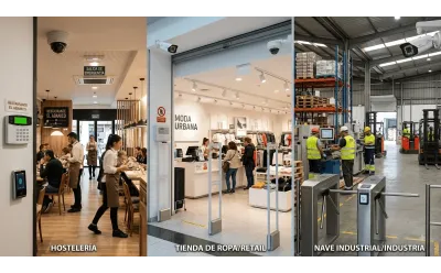 Seguridad Electrónica por Sector: Hostelería, Retail, Industria