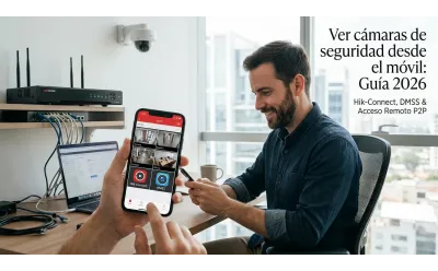 Ver cámaras de seguridad desde el móvil: guía 2026
